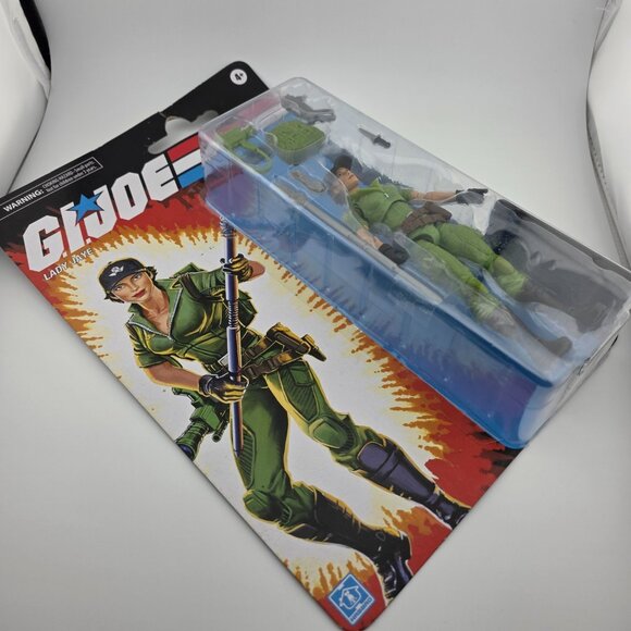 2022 Hasbro G.I. Joe: Classified Series Lady Jaye Retro Card Action Figure NEW - Picture 3 of 7
